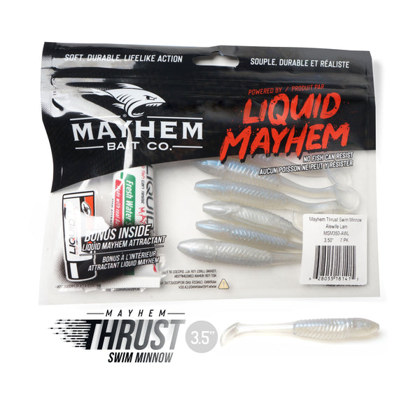 Mayhem Bait Co. Liquid Mayhem Fish Attractant, Bait Scent with