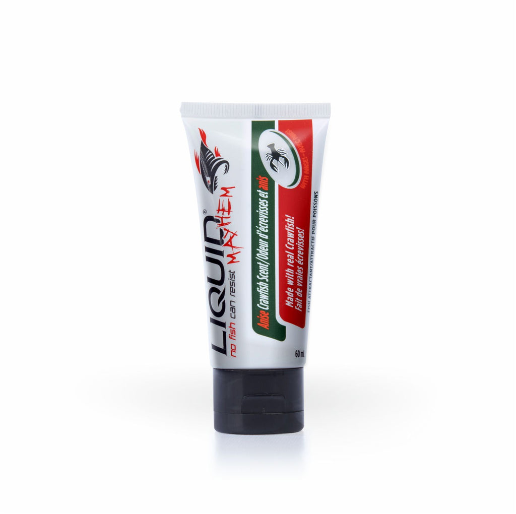 Sport Fish Attractant Anise Crawfish Scent 2 Oz. Tube – LIQUID MAYHEM