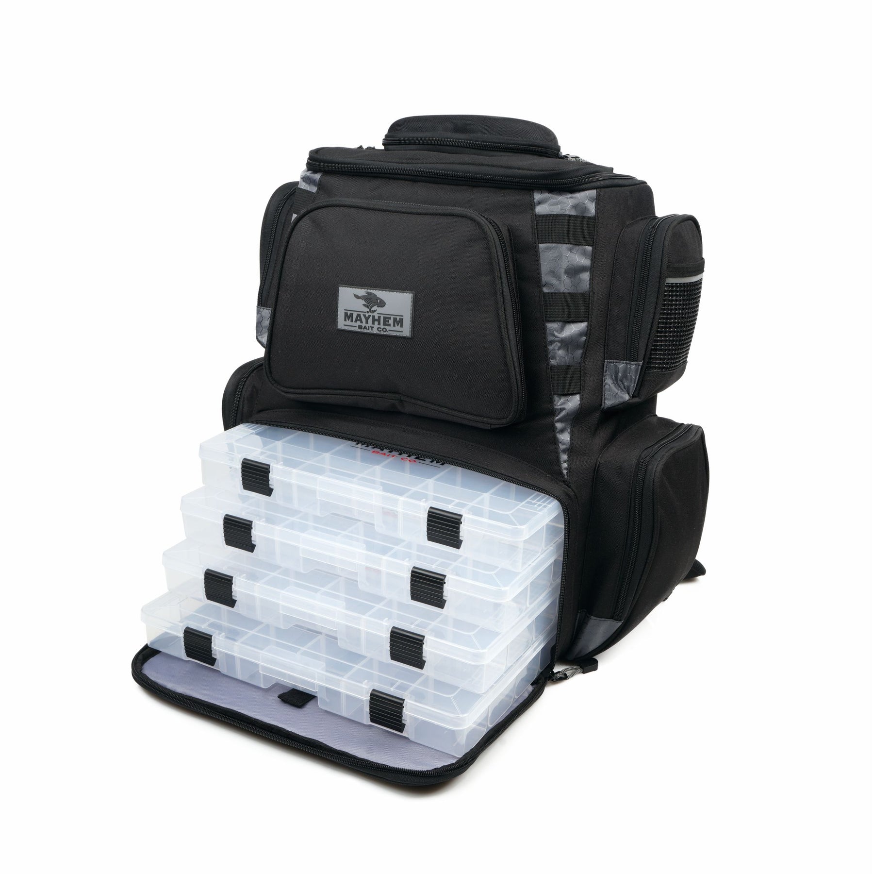 deals on ritual backpack tackle box Mayhem Bait Co Fishing Tackle Backpack – LIQUID MAYHEM